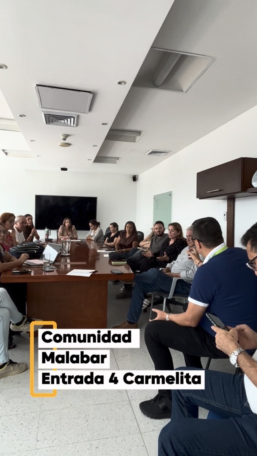 Reunión de encerritos.com con la comunidad de Malabar y Entrada 4 - Carmelita